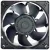 XA-CQJ XA1238B24HQ 24V 0.45A 4 Wires Ball Bearing Cooling Fan
