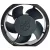 JIULONG G17050HA2BL AC 220/240V 0.22A 38W 2 Wires Cooling Fan