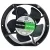 JIULONG G17050HA2BL AC 220/240V 0.22A 38W 2 Wires Cooling Fan