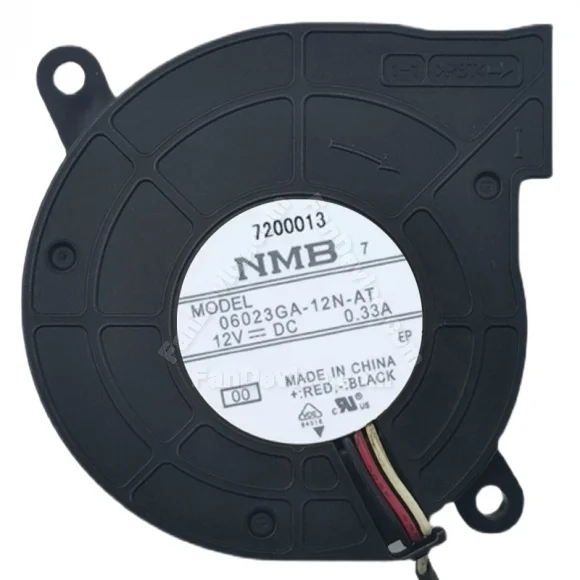 NMB 06023GA-12N-AT DC 12V 0.33A 3 Wires Blower Cooling Fan
