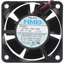 NMB 2410KL-05W-B50 24V 0.13A DC Brushless 2 Wires Axial Cooling Fan