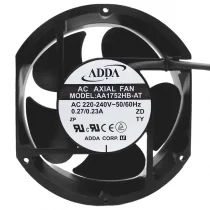ADDA AA1752HB-AT AC 220-240V 0.27/0.23A 2 Wires Axial Cooling Fan