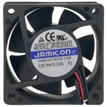 JAMICON JF0620B1L 12V 0.13A DC Brushless 2 Wires Axial Cooling Fan