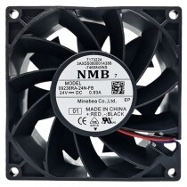 NMB 09238RA-24N-FB DC 24V 0.93A 2 Wires / 3 Wires Axial Cooling Fan