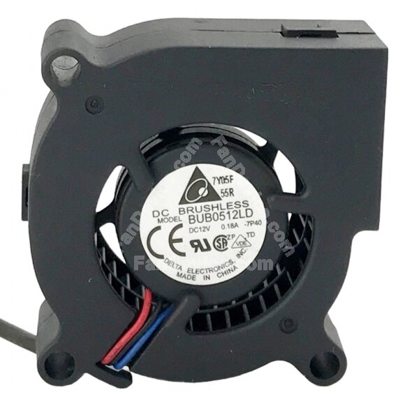 Delta BUB0512LD DC 12V 0.18A 5020 Brushless Blower Cooling Fan