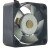 ICFAN SHICOH F2510CT-12UCV DC 12V 0.04A 2510 2 Wires Axial Cooling Fan