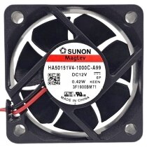 Sunon Maglev HA50151V4-1000C-A99 DC 12V 0.42W 2 Wires Axial Cooling Fan