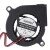 SANONDA JF5015M12B DC 12V 0.27A 2 Wires Brushless Blower Cooling Fan