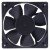 SANONDA KF1212HB-A25 DC 12V 0.50A 2 Wires Brushless Axial Cooling Fan