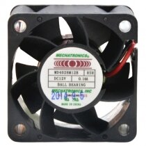 MECHATRONICS MD4028M12B RSR DC 12V 0.14A Ball Bearing Axial Cooling Fan
