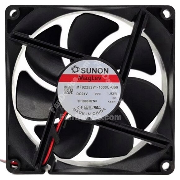 Sunon Maglev MF92252V1-1000C-G99 DC 24V 1.92W Axial Cooling Fan