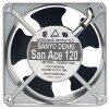 Sanyo Denki 109S074UL AC 115V 0.21/0.18A 18/16W 2 Wires Axial Cooling Fan