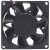 NMB 08038RA-24Q-GA DC 24V 0.80A 2 Wires Axial Cooling Fan