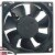 ADDA AD08012MB257304 DC 12V 0.13A 3 Wires Brushless Axial Cooling Fan
