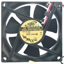 ADDA AD08012MB257304 DC 12V 0.13A 3 Wires Brushless Axial Cooling Fan
