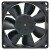 Nidec TA300DC M33406-35 DC 12V 0.29A 2 / 3 / 4 Wires Axial Cooling Fan