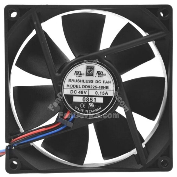 ORION FANS OD9225-48HB 48V 0.15A DC Brushless Axial Cooling Fan