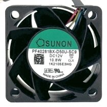 Sunon PF40281BX-D50U-SC9 DC 12V 10.8W 4 Wires Axial Cooling Fan