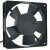 CNDF TA12025HSL-1 AC 110/120V 0.16A 2 Wires Axial Cooling Fan