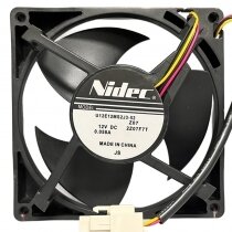 Nidec U12E12MS2J3-52Z07 DC 12V 0.058A 3 Wires Axial Cooling Fan