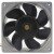 Sanyo Denki 9GL1212E101 DC 12V 0.61A 3 Wires Axial Cooling Fan