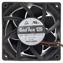 Sanyo Denki 9GV1212P1J111 DC 12V 3.0A 3 Wires Axial Cooling Fan