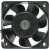 Sanyo Denki 9WP0612G401 DC 12V 0.21A 3 Wires Axial Cooling Fan