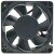 ChenFY CD-247025SH 24V 0.26A 2 Wires DC Brushless Axial Cooling Fan