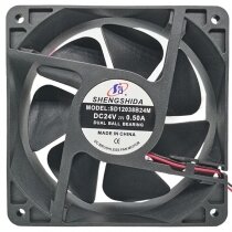 SHENGSHIDA SD12038B24M 24V 0.50A Ball Bearing Axial Fan