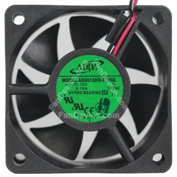 ADDA AD0612HX-C70GL DC 12V 0.16A HYPRO Bearing Axial Fan