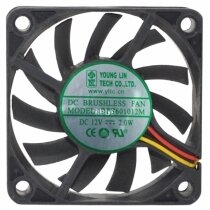 YOUNG LIN DFB601012M 12V 2.0W 2 / 3 / 4 Wires DC Brushless Axial Fan