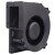 SANONDA KFFB12032M12B DC 12V 1.0A 2 Wires IP68 Waterproof Blower Fan