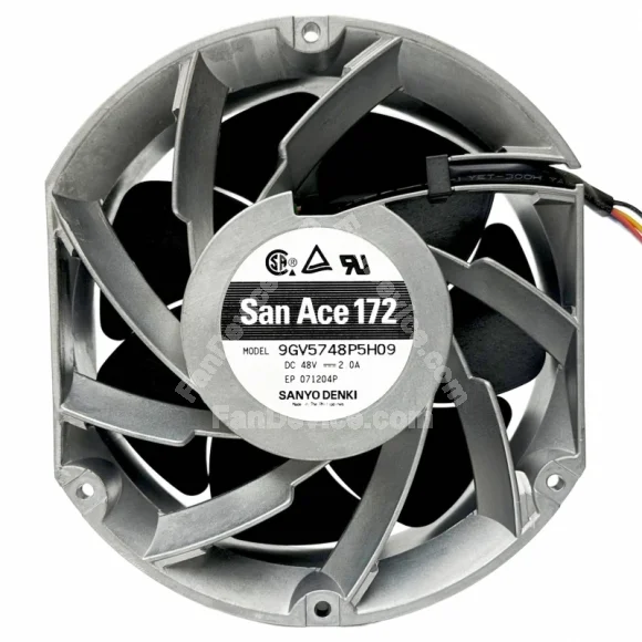 Sanyo 9GV5748P5H09 DC 48V 2.0A 2 / 4 Wires Axial Fan