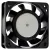 Sanyo 109P0524H7D09 DC 24V 0.05A 3 Wires Axial Cooling Fan