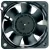 NMB 06025SA-24R-BA DC 24V 0.15A 2 Wires Axial Cooling Fan