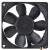 Sanyo 109R0812H4D081 12V 0.13A DC Brushless 3 Wires Axial Cooling Fan