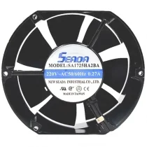 SEADA SA1725HA2BA 220V 0.27A 2 Wires Axial Cooling Fan