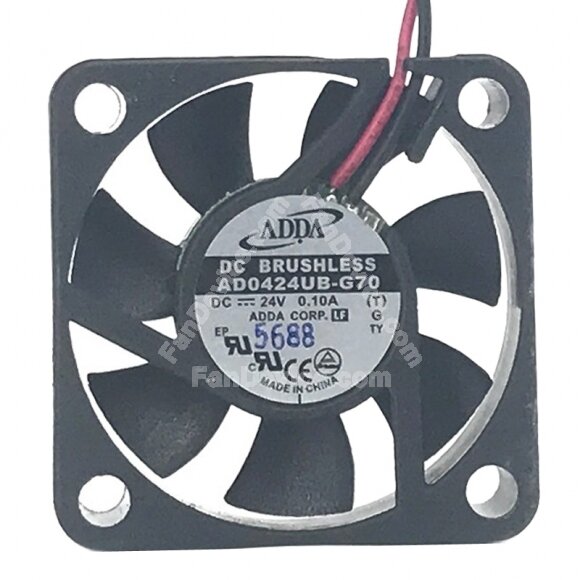 ADDA AD0424UB-G70 DC 24V 0.10A 4010 Axial Cooling Fan