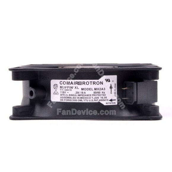COMAIR ROTRON MX2A3 AC 115V 0.20/0.18A Axial Cooling Fan