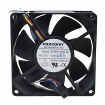 Foxconn PV903212PSPF0A DC 12V 0.60A 2 Wires / 3 Wires / 4 Wires Axial Cooling Fan