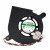 Sunon GB1245PKVX-8 DC 12V 1.2W 3 Wires Blower Cooling Fan