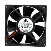 Delta AFB0812HH DC 12V 0.30A 2 Wires / 3 Wires / 4 Wires Axial Cooling Fan