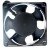 ADDA AA1281UB-AW AC 110-120V 10.88W 2 Wires Axial Cooling Fan