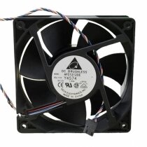 Delta AFC1212DE DC 12V 1.60A 2 Wires / 3 Wires / 4 Wires Axial Cooling Fan