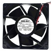 NMB-MAT 4715VL-05W-B70 DC 24V 1.20A 2 Wires / 3 Wires / 4 Wires Axial Cooling Fan