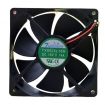 TianXuan TX9025L18S DC 18V 0.14A 2 Wires Axial Cooling Fan