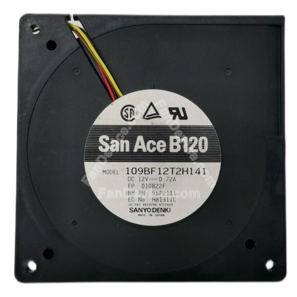 Sanyo Denki San Ace B120 109BF12T2H141 DC 12V 0.72A 12032 Blower Cooling Fan