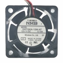 NMB 04015KA-12M-AT DC 12V 0.10A 4015 Axial Cooling Fan