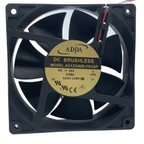 ADDA AD1224MB-F91GP DC 24V 0.68A 2 Wires Axial Cooling Fan