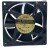 ADDA AD1224MB-F91GP DC 24V 0.68A 2 Wires Axial Cooling Fan